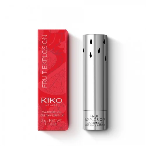 Kiko Fruit Explosion Watermelon Creamy Lipstick 04 Kiko Fruit Explosion Watermelon Creamy Lipstick 04