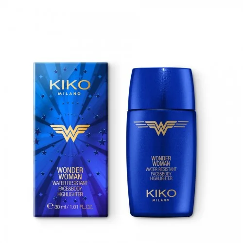 Kiko Wonder Woman Water Resistant Face&Body Highlighter 01 Kiko Wonder Woman Water Resistant Face&Body Highlighter 01