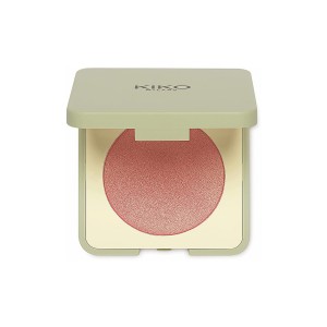 KIKO Natural effect compact blush Green Me Blush 101 coral view KIKO Natural effect compact blush Green Me Blush 101 coral view