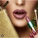 KIKO HOLIDAY GEMS TIMELESS LIP KIT 02 URBAN CHIC