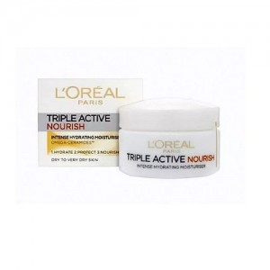 L'Oreal Triple Active Nourish Moisturiser 50Ml L'Oreal Triple Active Nourish Moisturiser 50Ml