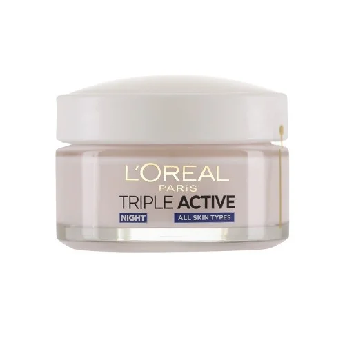 LOreal Triple Active Comforting Night Moisturiser 50Ml LOreal Triple Active Comforting Night Moisturiser 50Ml