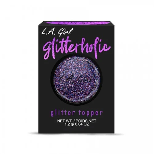 L.A. Girl Glitterholic Glitter Topper Party Girl 12g L.A. Girl Glitterholic Glitter Topper Party Girl 12g