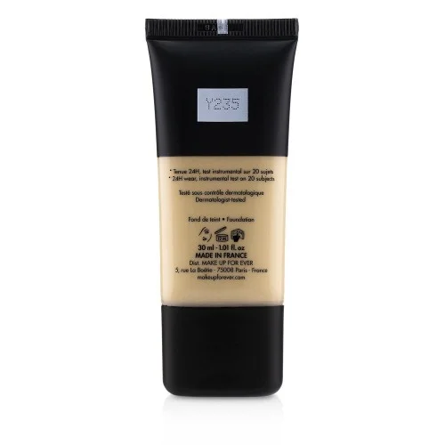 MAKE UP FOR EVER MATTE VELVET SKIN FOUNDATION Y235 MAKE UP FOR EVER MATTE VELVET SKIN FOUNDATION Y235
