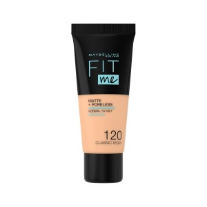 Maybelline Fit Me Matte & Poreless Foundation 120 Classic Ivory Maybelline Fit Me Matte & Poreless Foundation 120 Classic Ivory