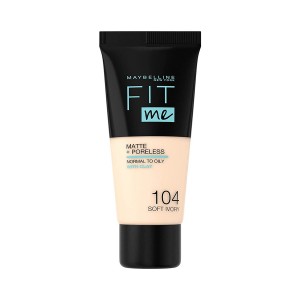 Maybelline Fit Me Matte & Poreless Foundation 104 Soft Ivory Maybelline Fit Me Matte & Poreless Foundation 104 Soft Ivory