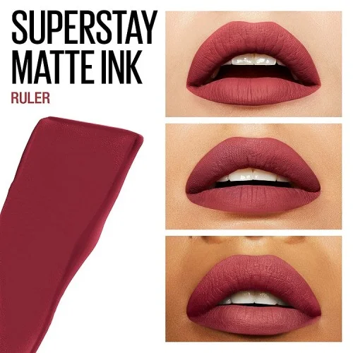 Maybelline SuperStay Matte Ink Liquid Lipstick 80 Ruler Maybelline SuperStay Matte Ink Liquid Lipstick 80 Ruler