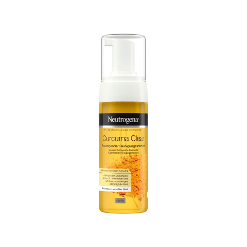 Neutrogena Curcuma Clear Mousse Clenser 150 Ml Neutrogena Curcuma Clear Mousse Clenser 150 Ml