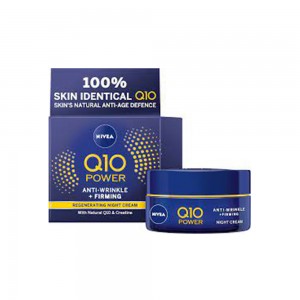 Nivea Q10 Power Anti-Wrinkle+ Firming Night Cream 50Ml Nivea Q10 Power Anti-Wrinkle+ Firming Night Cream 50Ml