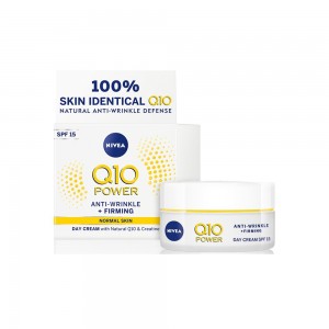 Nivea Q10 Power Anti-Wrinkle+ Firming Spf15 Day Cream 50Ml Nivea Q10 Power Anti-Wrinkle+ Firming Spf15 Day Cream 50Ml