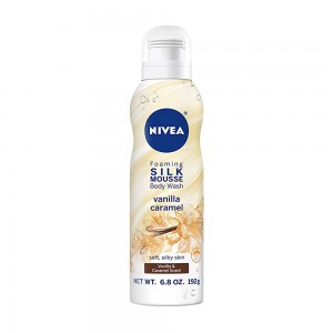 Nivea Silk Mousse Foaming Body Wash - Vanilla Caramel 192Ml Nivea Silk Mousse Foaming Body Wash - Vanilla Caramel 192Ml