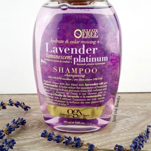 Ogx Lavender Luminescent Platinum Shampoo 385Ml Ogx Lavender Luminescent Platinum Shampoo 385Ml