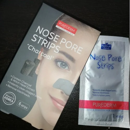 Purederm Nose Pore Strips Charcoal 6Pcs Purederm Nose Pore Strips Charcoal 6Pcs
