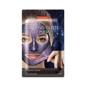 Purederm Galaxy Diamond Glitter Violet Mask 10G Purederm Galaxy Diamond Glitter Violet Mask 10G