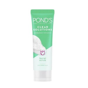 Ponds Clear Solution Facial Scrub 100Ml Ponds Clear Solution Facial Scrub 100Ml