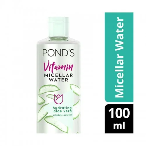 Ponds Vitamin Micellar Water Aloe Vera 100 Ml Ponds Vitamin Micellar Water Aloe Vera 100 Ml