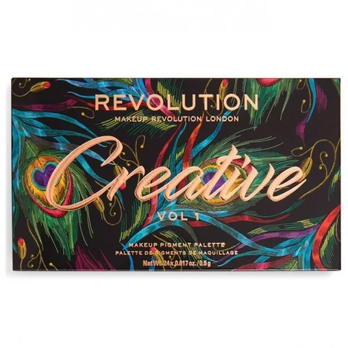 Revolution 24 Color Creative Vol 1 Eyeshadow Palette Multicolor Revolution 24 Color Creative Vol 1 Eyeshadow Palette Multicolor