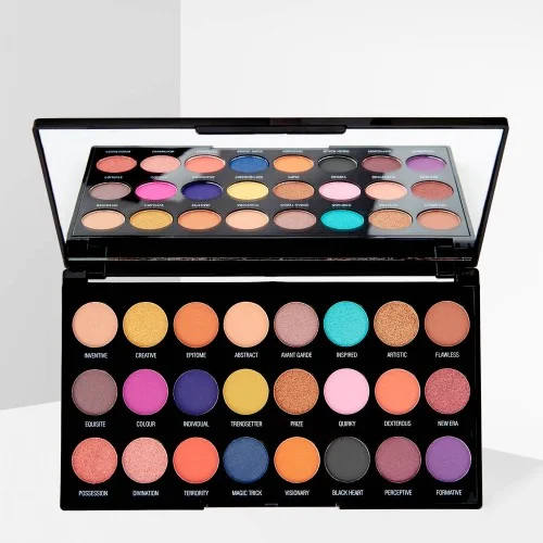Revolution 24 Color Creative Vol 1 Eyeshadow Palette Multicolor Revolution 24 Color Creative Vol 1 Eyeshadow Palette Multicolor