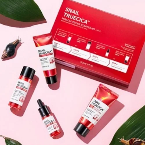 Some By Mi Snail Truecica Miracle Repair Starter Kit 4Pcs Some By Mi Snail Truecica Miracle Repair Starter Kit 4Pcs