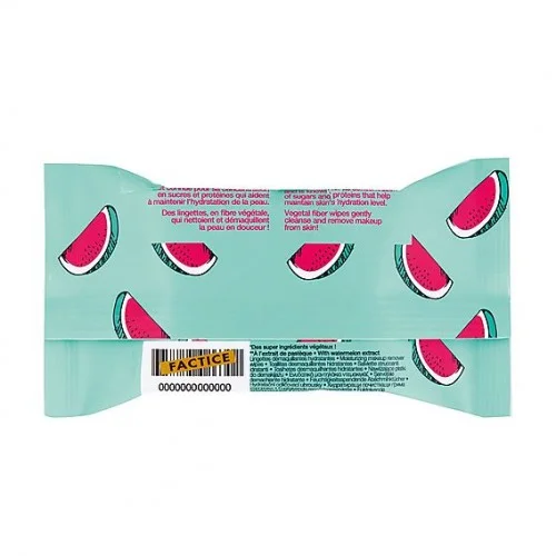 Sephora Cleansing & Gentle Exfoliating Wipes Watermelon  10xWipes