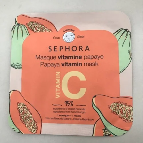 Sephora Papaya Vitamin C Face Mask 1Set