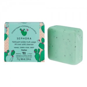 Sephora All-Over Solid Cleanser Cactus 75G Sephora All-Over Solid Cleanser Cactus 75G