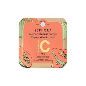 Sephora Papaya Vitamin C Face Mask 1Set Sephora Papaya Vitamin C Face Mask 1Set