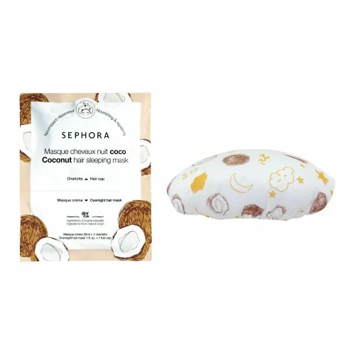 Sephora Clean Hair Sleeping Mask & Hair Cap With Coconut 30Ml