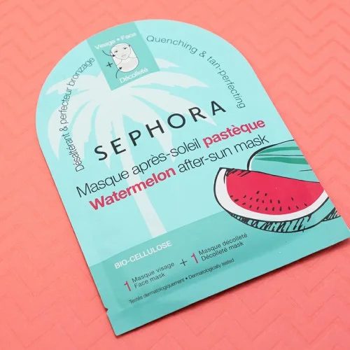 Sephora After Sun Mask Watermelon Face & Decollete Mask Sephora After Sun Mask Watermelon Face & Decollete Mask