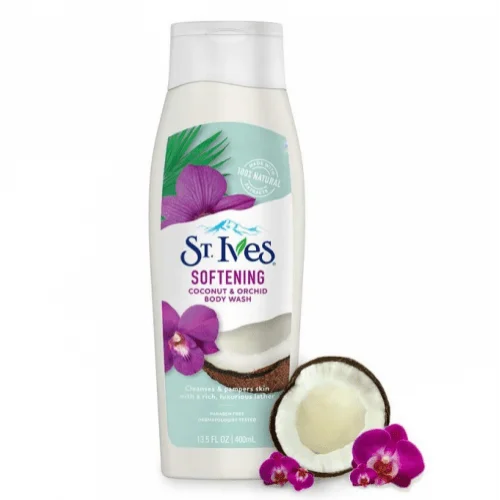 St.Ives Softening Coconut & Orchid Body Wash 400Ml St.Ives Softening Coconut & Orchid Body Wash 400Ml