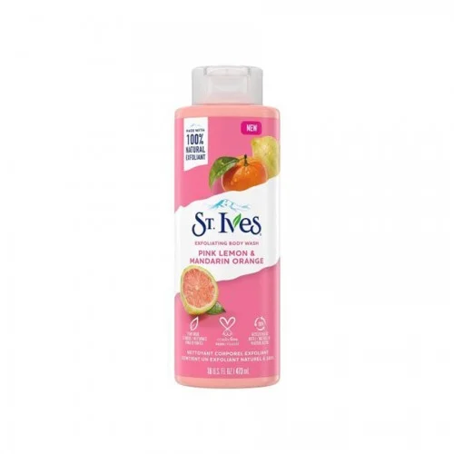 St.Ives Exfoliating Body Wash Pink Lemon & Mandarin Orange 650Ml St.Ives Exfoliating Body Wash Pink Lemon & Mandarin Orange 650Ml