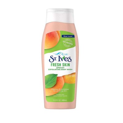 St. Ives Fresh Skin Apricot Exfoliating Body Wash 400Ml St. Ives Fresh Skin Apricot Exfoliating Body Wash 400Ml