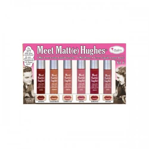 the Balm Pack Of 6 Meet Matte Hughes Long-Lasting Volume 6 the Balm Pack Of 6 Meet Matte Hughes Long-Lasting Volume 6