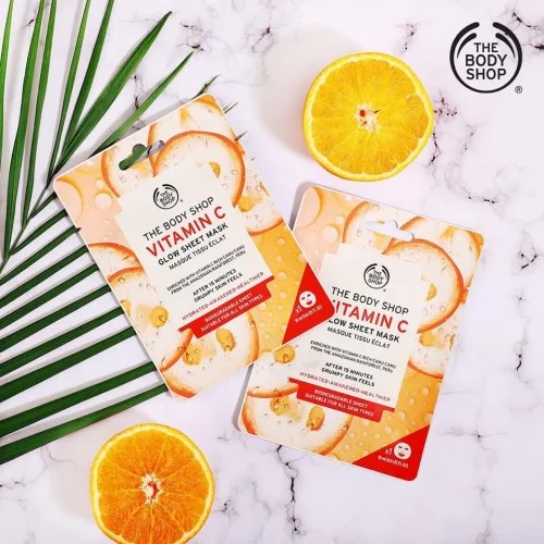 The Body Shop Sheet Mask Vitamin C 1Pcs The Body Shop Sheet Mask Vitamin C 1Pcs