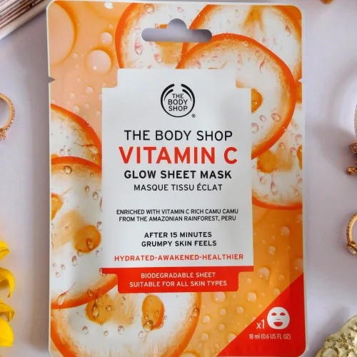 The Body Shop Sheet Mask Vitamin C 1Pcs The Body Shop Sheet Mask Vitamin C 1Pcs