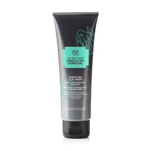 The Body Shop Himalayan Charcoal Purifying Clay Wash 125Ml The Body Shop Himalayan Charcoal Purifying Clay Wash 125Ml