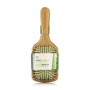 The Body Shop Large Bamboo Paddle Hairbrush 1Pcs The Body Shop Large Bamboo Paddle Hairbrush 1Pcs