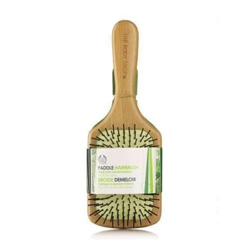 The Body Shop Large Bamboo Paddle Hairbrush 1Pcs The Body Shop Large Bamboo Paddle Hairbrush 1Pcs