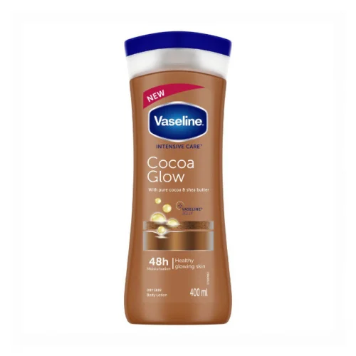 Vaseline Cocoa Glow Body Lotion with Pure Cocoa and Shea Butter 400 ml Vaseline Cocoa Glow Body Lotion with Pure Cocoa and Shea Butter 400 ml